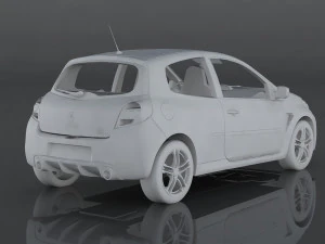 renault clio 3D Model
