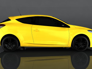 renault megane 3D 모델