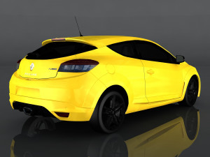 renault megane 3D 모델