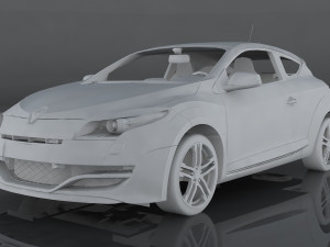 renault megane 3D 모델