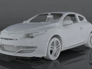 renault megane 3D Model