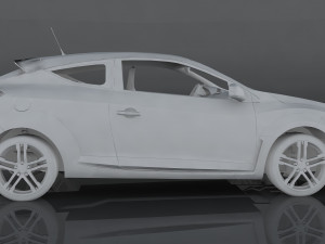 renault megane 3D 모델