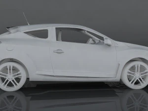 renault megane 3D Model