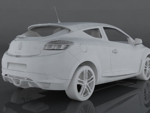 renault megane 3D 모델