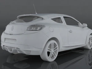 renault megane 3D Model