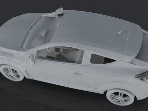 renault megane 3D 모델