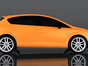 seat leon cupra 3D Model