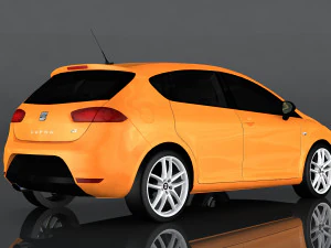 seat leon cupra 3D Model