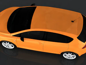 seat leon cupra 3D Model