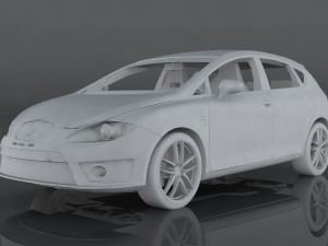 seat leon cupra 3D Модель