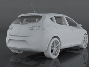 seat leon cupra 3D Модель