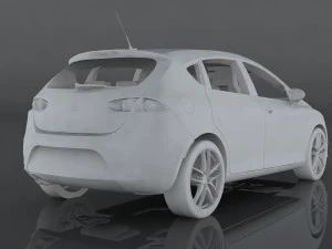 seat leon cupra 3D Model