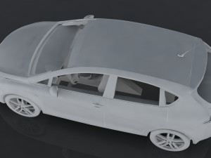 seat leon cupra 3D Модель