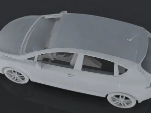 seat leon cupra 3D Model