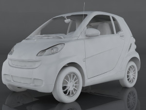 smart fortwo 3D Model