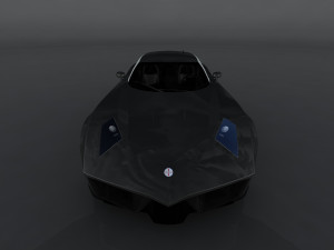 spada vetture sport Modello 3D