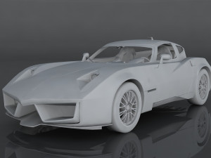 spada vetture sport Modello 3D