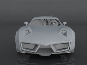 spada vetture sport Modello 3D