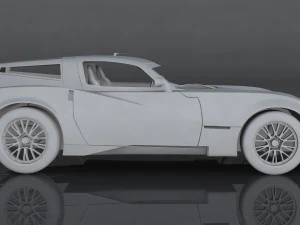 spada vetture sport 3D Model