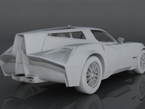 spada vetture sport Modello 3D