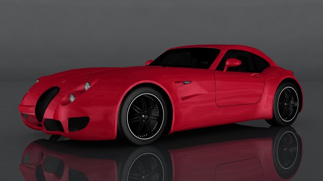 wiesmann gt Model 3D .c4d .max .obj .3ds .fbx .stl .blend 