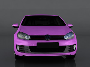 golf gti 3D Model