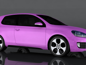 golf gti 3D Model