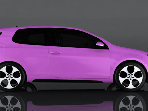 golf gti 3D Model