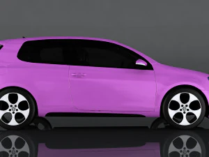 golf gti 3D Model
