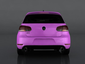 golf gti 3D Model