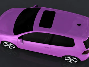 golf gti 3D Model