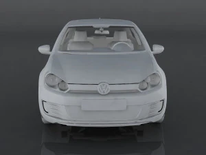 golf gti 3D Model