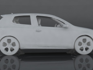 golf gti 3D Model