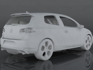 golf gti 3D Model