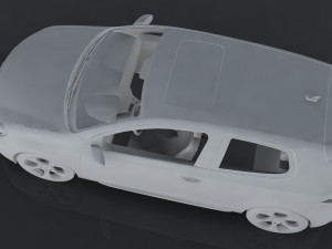 golf gti 3D Model