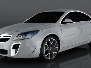 ins&iacute;gnia de vauxhall Modelo 3D