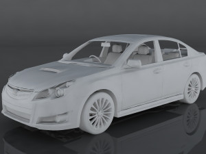subaru legacy b4 3D Model