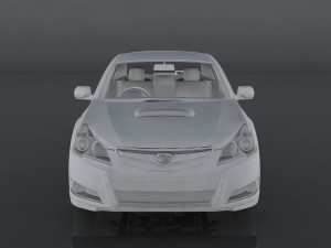 subaru legacy b4 3D Model