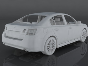 subaru legacy b4 3D Model