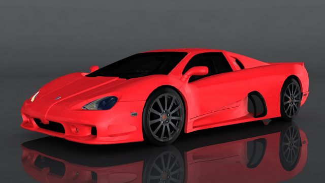 ssc ultimate aero 3D Model .c4d .max .obj .3ds .fbx .stl .blend 