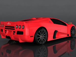 ssc ultimate aero 3D Model