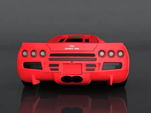ssc ultimate aero 3D Model