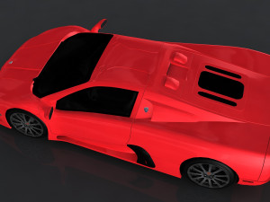 ssc ultimate aero 3D Model