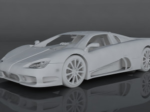 ssc ultimate aero 3D Model