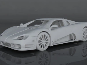 ssc ultimate aero 3D Model