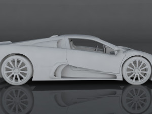 ssc ultimate aero 3D Model