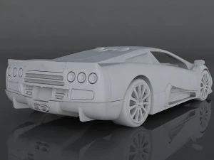 ssc ultimate aero 3D Model