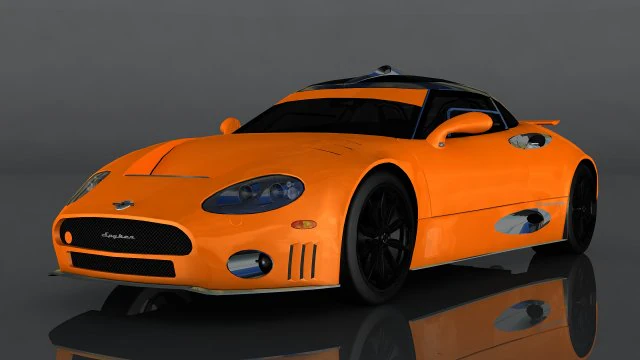 spyker c8 lm85 3D Модель .c4d .max .obj .3ds .fbx .stl .blend