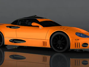 spyker c8 lm85 3D Модель