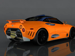 spyker c8 lm85 3D Модель